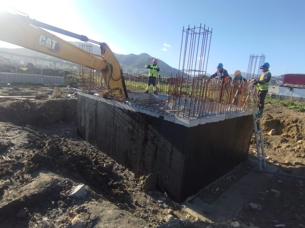 Réservoir béton armé